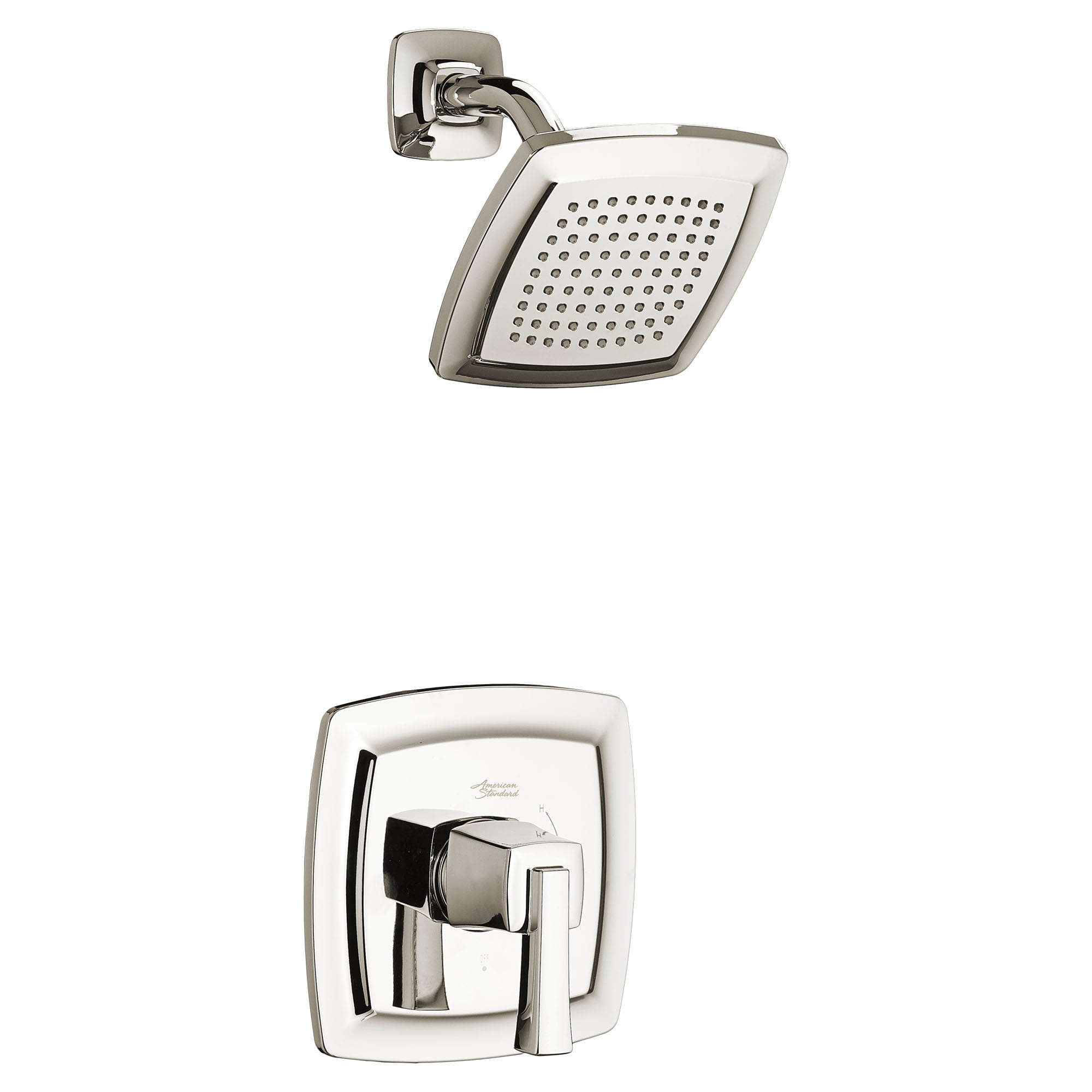 Townsend® 1.75 gpm/6.6 L/min Shower Trim Kit With Water-Saving Showerhead, Double Ceramic Pressure Balance Cartridge With Lever Handle